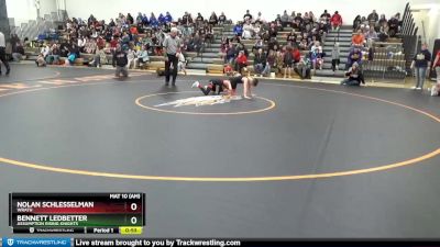 B-8 lbs Cons. Semi - Bennett Ledbetter, Assumption Rising Knights vs Nolan Schlesselman, Wrath