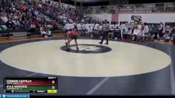 120 lbs Semis & 1st Wb (8 Team) - Kyle Hancock, Commerce Hs vs Connor Castillo, Social Circle