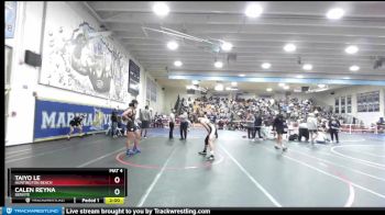 132 lbs Champ. Round 2 - Calen Reyna, Servite vs Taiyo Le, Huntington Beach