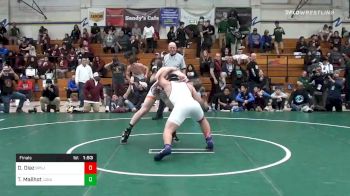182 lbs Final - Diego Diaz, Bellarmine Prep (San Jose) vs Thomas Mailhot, Los Gatos