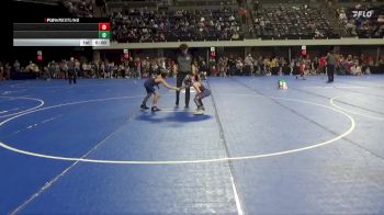 75 lbs Champ. Round 1 - Ashton Preheim, American Outlaws Wrestling vs Logan White, Saint Peter Saints