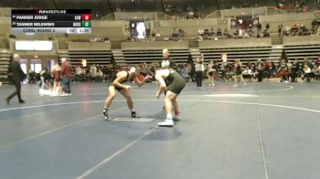 160 Championship Bracket Cons. Round 2 - Tanner Milewski, Medford vs Parker Judge, Scott West