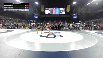 140 lbs Cons. Rd Of 32 - Amber Farr, CA vs Noa Omessi, UT