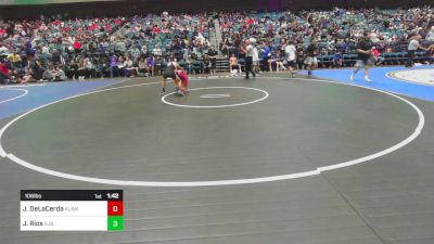 106 lbs Round Of 32 - Jeremiah DeLaCerda, Alamosa vs Jorge Rios, St John Bosco