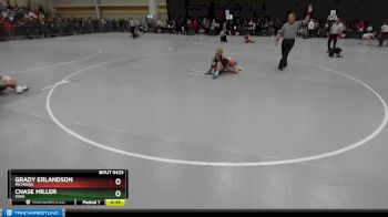 97 lbs Champ. Round 3 - Grady Erlandson, Michigan vs Chase Miller, Iowa