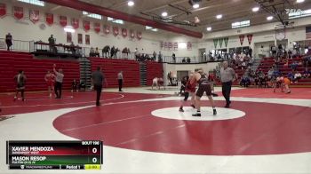 190 lbs Cons. Round 2 - Mason Resop, Fulton (H.S) JV vs Xavier Mendoza, Davenport West