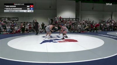 125 lbs Cons. Round 1 - Ben Hughes, Southern Oregon Regional Training Center vs Nicolas Rodriguez, Idaho