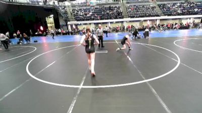 Girls 7th - 8th grade - 115 3rd Place Match - Adley Sweeting, The Royal Wrestling Club vs Niley Hoeck, Iowa