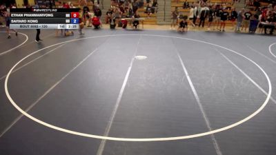 120 lbs Cons. Round 3 - Ethan Phanmanivong, MN vs Saitaro Kong, MN
