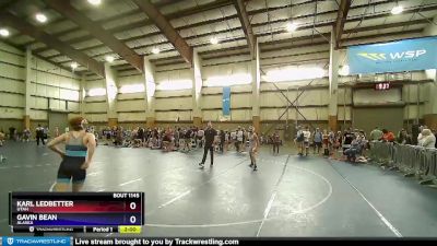 130 lbs Quarterfinal - Karl Ledbetter, Utah vs Gavin Bean, Alaska