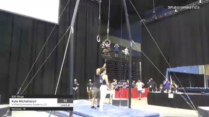 Suffield Rings Kyle Michaliszyn - Still Rings, Suffield Gymnastics Academy LLC - 2021 ...