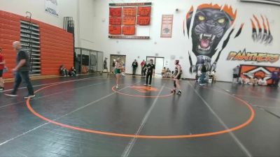 138-145 lbs Round 5 - Ella Lawson, Lander Middle School vs Sydney Smith, Riverton Middle School