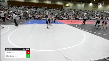 98 lbs Consi Of 8 #2 - Titan Pirtle, Elko WC vs Christiano Da Costa, Team Viper