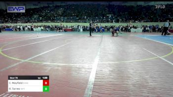 200 lbs Round Of 64 - Chance Mayfield, Duncan Middle School vs Ruben Torres, Taft Middle School