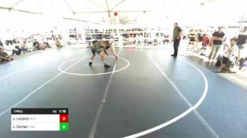 174 lbs Semifinal - Jesse Lozano, Patrick Henry vs Jose Cortez, Threshold WC