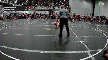 52 lbs Round 2 (8 Team) - Korbin Parker, Kardiac Kidz vs Lucy Milgrim, U2 Vougars Uprising VHW