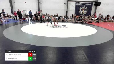 105 lbs Rr Rnd 1 - Elijah CastaÃ±Ã³n, Team Gotcha vs Dakota Sandy, Mat Assassins K8 A