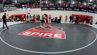 63 kg Semis - Elijah Cortez, Gilroy High School Wrestling vs William Anderson, Minion Training Center