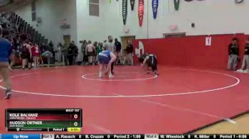 Round 1 - Hudson Ortner, Don Bosco vs Kole Balvanz, Crestwood, Cresco