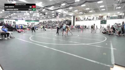 165 lbs Champ. Round 1 - Ashton Keith, Kansas City Training Center vs Ben Wirth, Mo West