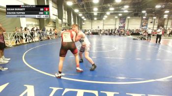 220 lbs Rr Rnd 3 - Julian Burgett, Indiana Outlaws Blue vs Colton Tupper, Camp Reynolds