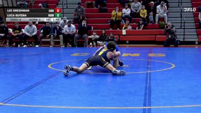 114 lbs Semifinal - Lee Dreshman, Canon-McMillan vs Luca Butera, Norwin