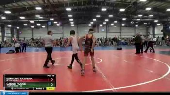 130 lbs Round 5 - Caiden Hodge, Terps Xtreme vs Santiago Cabrera, No Escape WA