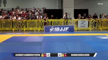 Brandon Barrera Negrin vs Alexander Vladimirovich Pilipenk 2025 American National IBJJF Jiu-Jitsu Open Championship
