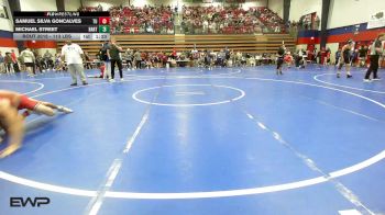 113 lbs Round Of 16 - Samuel Silva Goncalves, Tulsa Union vs Michael Street, Bartlesville High School