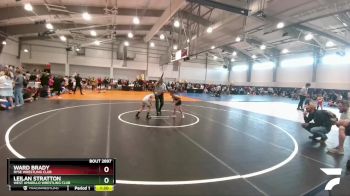 58 lbs Semifinal - Leilan Stratton, West Amarillo Wrestling Club vs Ward Brady, Ryse Wrestling Club