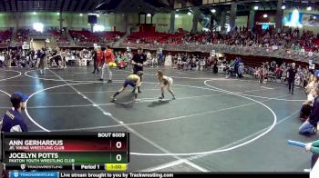 73 lbs Champ. Round 1 - Ann Gerhardus, Jr. Viking Wrestling Club vs Jocelyn Potts, Paxton Youth Wrestling Club