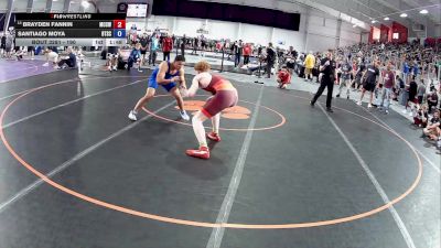 190 lbs Champ. Round 1 - Brayden Fannin, Martin County Cardinals Wrestling Club vs Santiago Moya, Beat The Streets Chicago-Oak Park