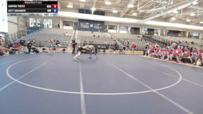 144 lbs Aspen Tritz, Wisconsin vs Jett Kramer, Iowa Red