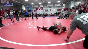 90-100 lbs Rr Rnd 3 - Kolt Carter, C4 Wrestling Academy vs Elias Ellison, Vinita Kids Wrestling