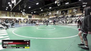 113 lbs Cons. Round 4 - Isaac Castaneda, Canyon Springs vs Naveen Baby, Etiwanda