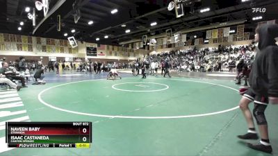 113 lbs Cons. Round 4 - Isaac Castaneda, Canyon Springs vs Naveen Baby, Etiwanda