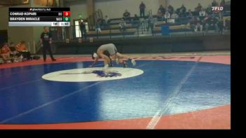 157 lbs Brayden Miracle, Natrona County vs Conrad Kopari, Dickinson