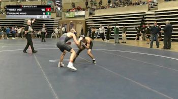 121 Championship Bracket Champ. Round 2 - Owen Vos, Waconia vs Saitaro Kong, Apple Valley