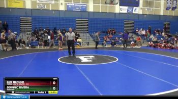 160 lbs 2nd Wrestleback (8 Team) - Jorge Franco, Terre Haute South vs Aidan Granger, Hobart