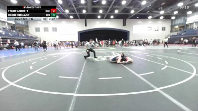 149 lbs Cons. Round 2 - Boedi Kirkland, Montreat College vs Tyler Garrett, Unattached