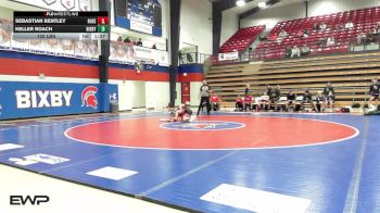 132 lbs Rr Rnd 2 - Sebastian Bentley, Rose Hill vs Keller Roach, Bixby