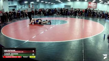 144 lbs Cons. Round 3 - Canon Jackson, Atlantic Shores vs Ian Mathuse, Powhatan Youth Wrestling Club