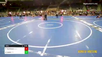 89 lbs Consi Of 16 #1 - Triston Tomlinson, Great Bend Wrestling Club vs Jayshaun Lewis, WolfPack Wrestling Academy