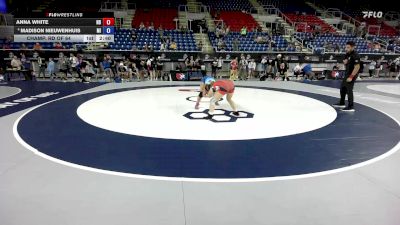 105 lbs Champ. Rd Of 64 - Anna White, ND vs Madison Nieuwenhuis, MI