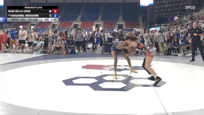 100 lbs Champ. Rd Of 64 - Rubi De La Cruz, NY vs Hananeel Gregoire, FL