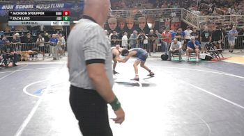 113 2A Semifinal - Jackson Stouffer, Brandon vs Zach Leto, Jesuit