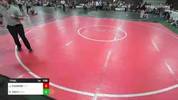 156 lbs Final - Justyce Hostetler, GI Grapplers vs Karver Heinz, Roar