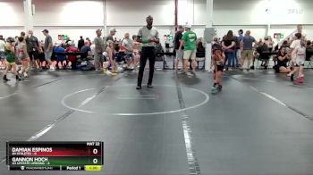 52 lbs Round 1 (6 Team) - Gannon Hoch, U2 Upstate Uprising vs Damian Espinos, 84 Athletes