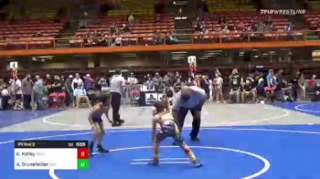 61 lbs Rr Rnd 3 - Kian Kelley, Broken Bow Wrestling Club vs Ace Grunefelder, Gorilla Wrestling Club