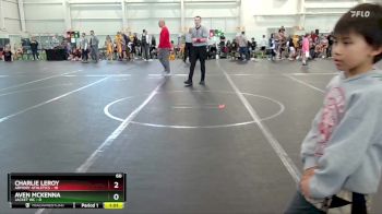64 lbs Round 3 (6 Team) - Levi Sisler, Armory Athletics vs CJ Lingenfield, Jacket WC